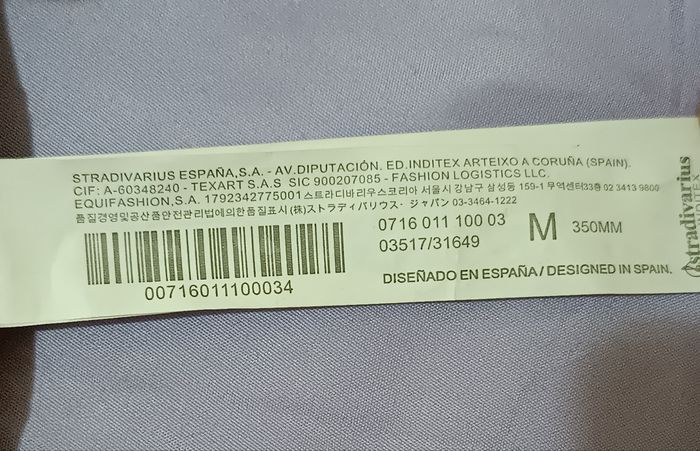 Bolso M.stradivarius.sin estrenar. - photo numéro 4