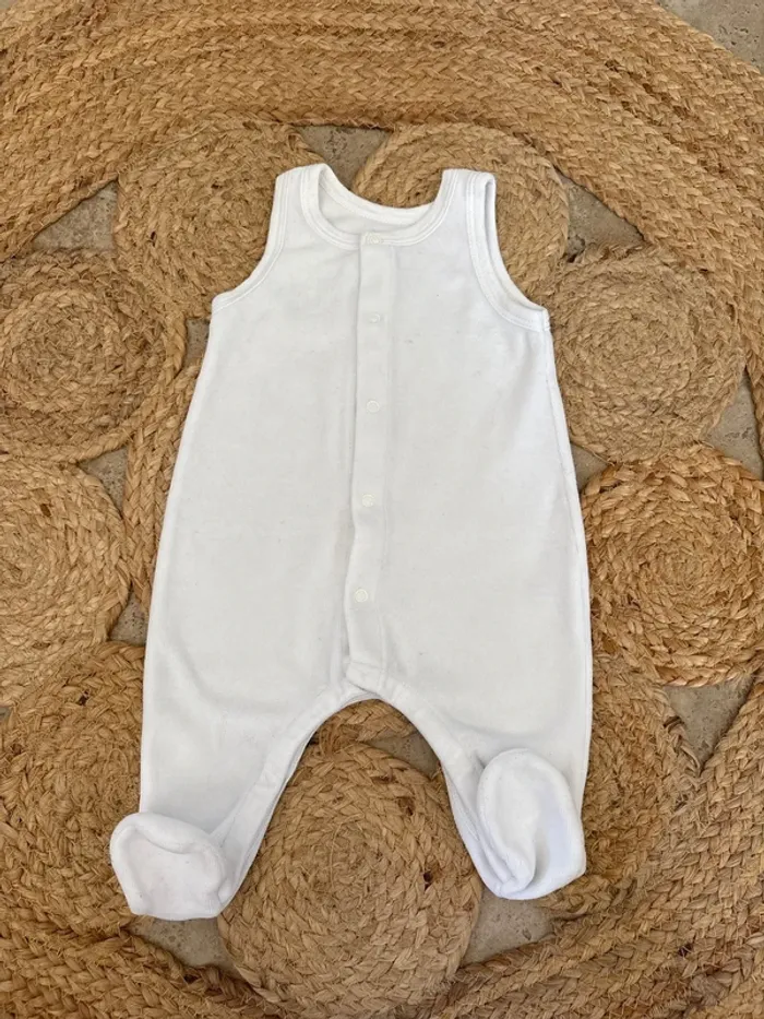 Sous/sur pyjama Petit bateau 1 mois