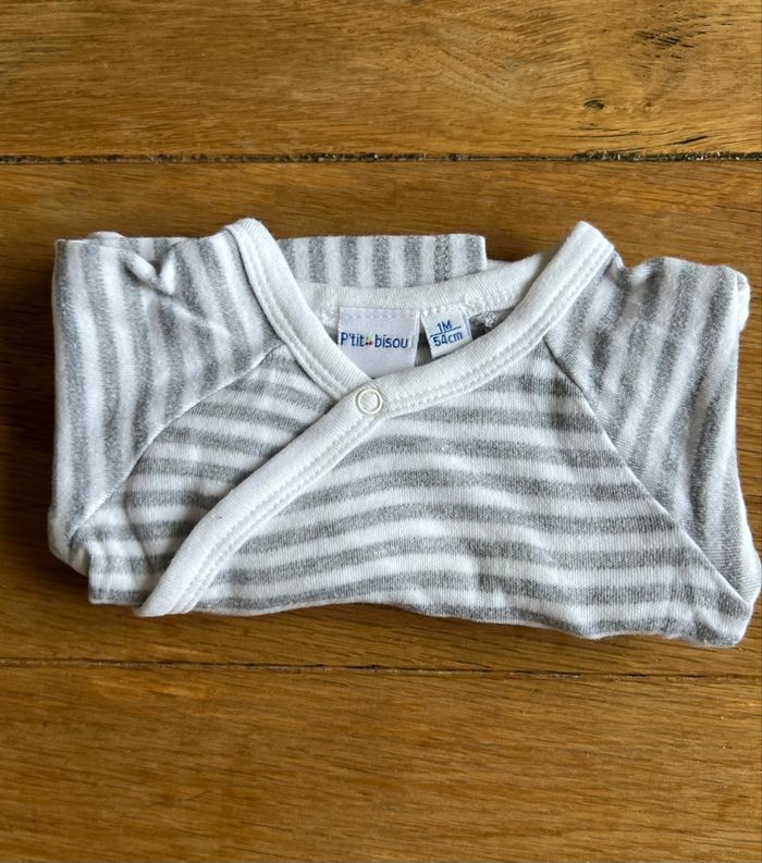 Body ML P’tit bisou 1 mois - photo numéro 3