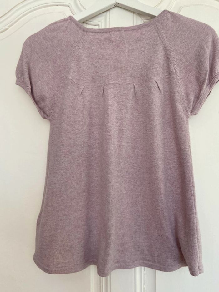 Gilet manches courtes neuf Cyrillus 12 ans - photo numéro 2