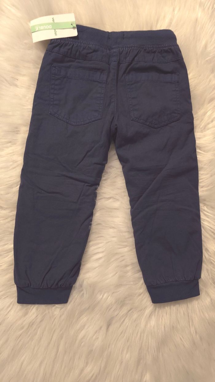 (Neuf non porté) 🏷🥰🤩superbe  pantalon doublé intérieur polaire 4 ans garçon 🤩🥰💙 - photo numéro 2