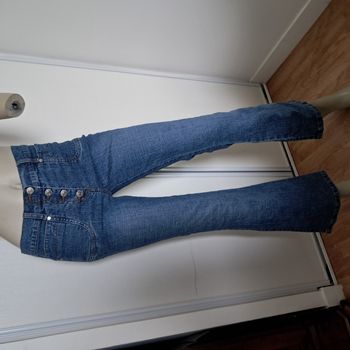 Jeans bleu évasé bootcut Caprice de fille Taille 14 ans convient taille 34/36