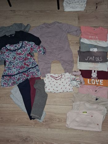 Lot vêtements fille 6 mois