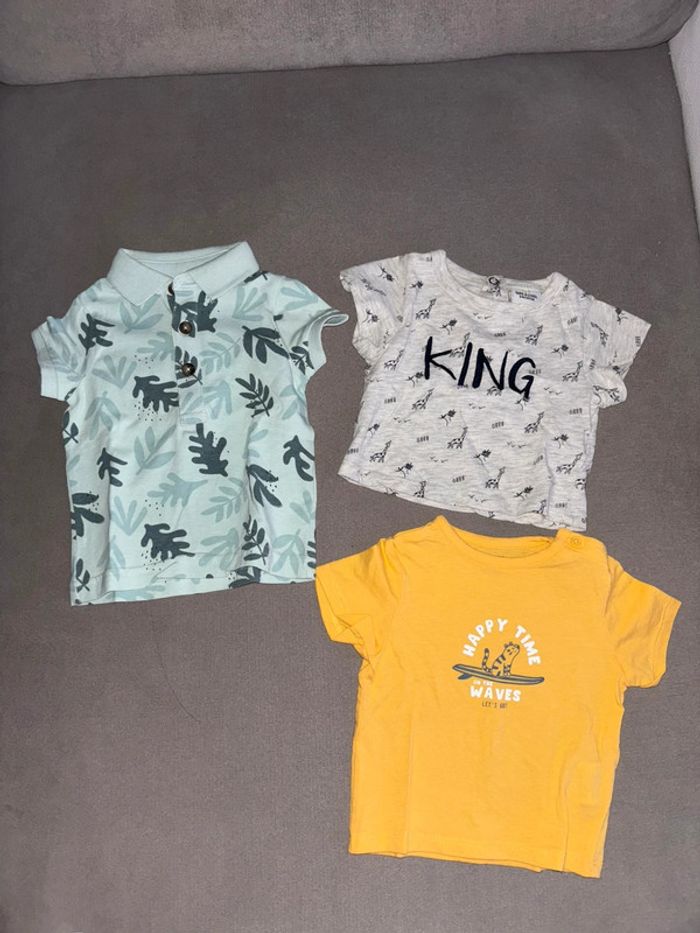 Tee-shirt manche courte 3 mois