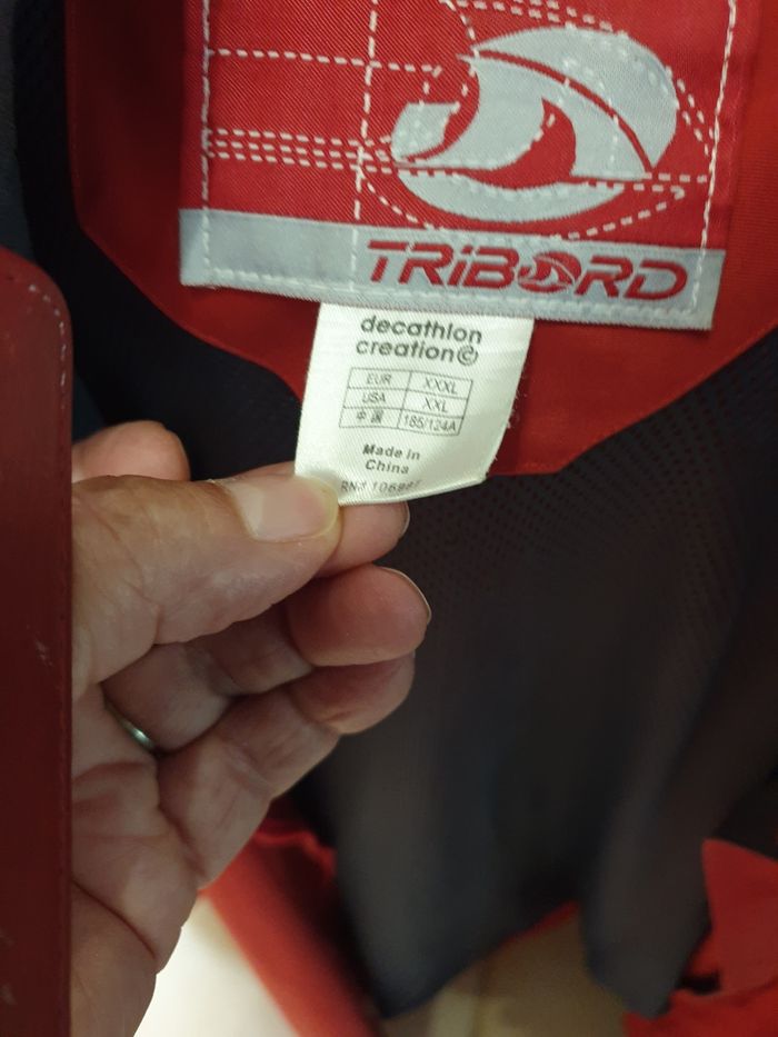 manteau tribord décathlon  t54 unisexe - photo numéro 2