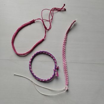 Lot de 3 bracelets brésiliens 