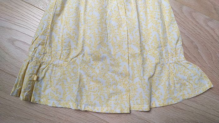 Robe obaïbi 6 mois été jaune fleurs - photo numéro 3