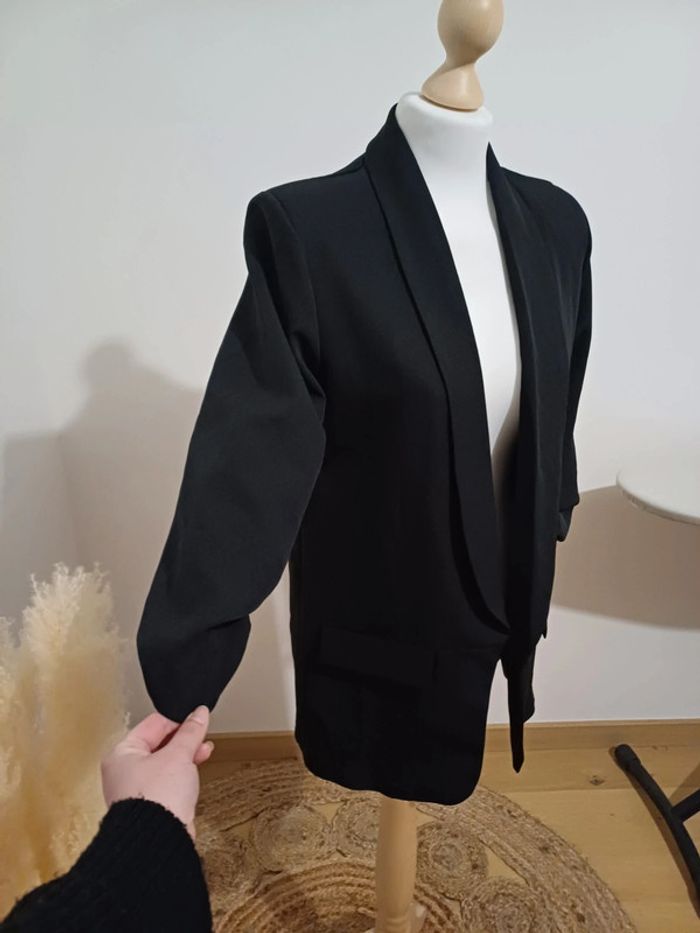Blazer noir long neuf Laura & Laurent taille S/M 36/38