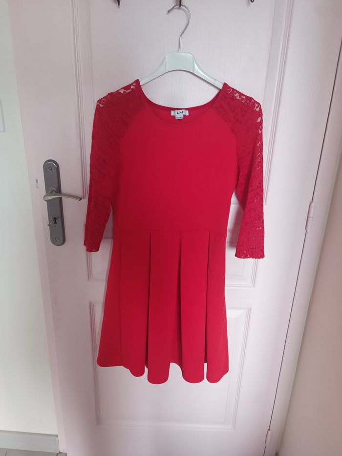 Robe rouge la halle - photo numéro 2