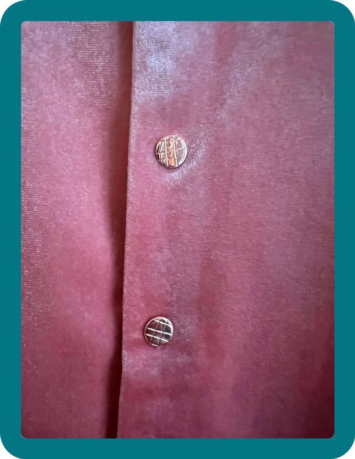 Blouse velours col froncé 10 ans - Carrément Beau - photo numéro 8