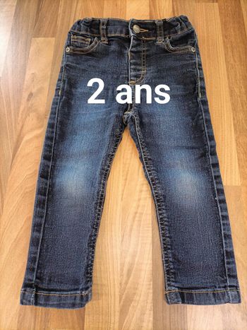 Jean bleu marine 2 ans La Boîte à malices