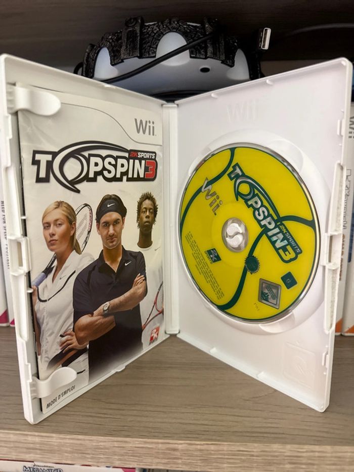 Topspin 3 jeu Wii tennis - photo numéro 2