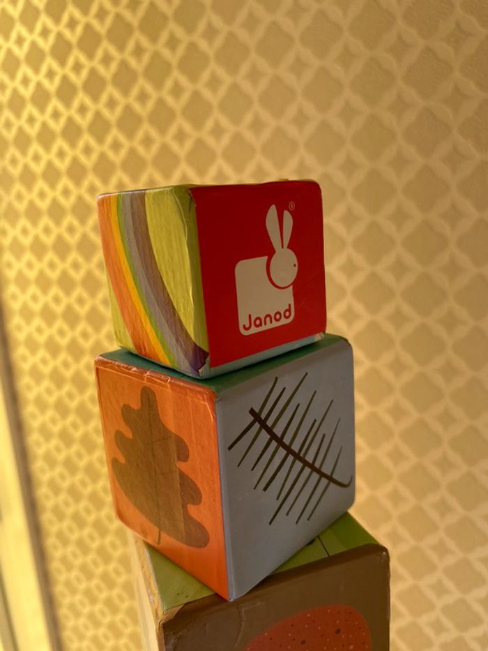 Janod Cubes à empiler - photo numéro 3