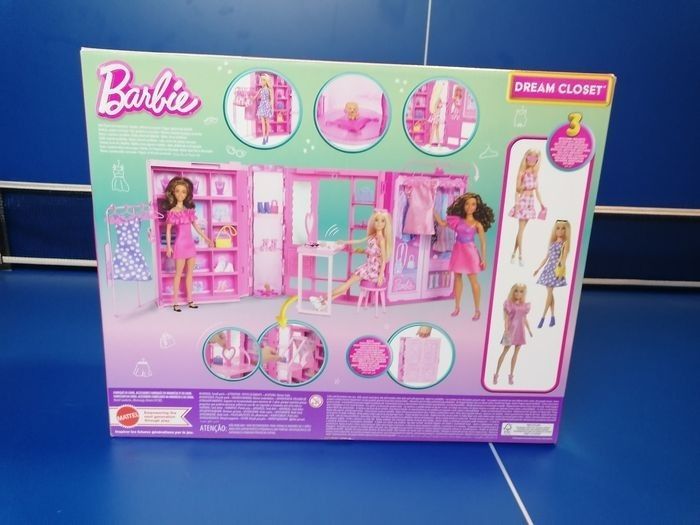 Poupée Barbie Dressing de rêve MATTEL neuf et emballé idéal pour cadeau de Noël - photo numéro 2