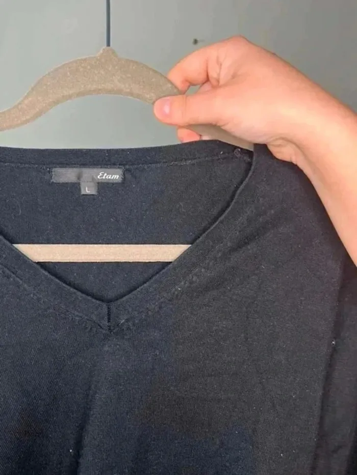 Pull noir - Taille L / 40 - photo numéro 3