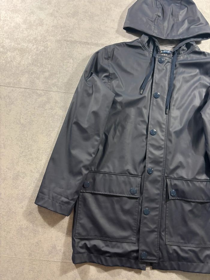 Ciré / Manteau Petit Bateau Bleu marine Taille XXS - photo numéro 2