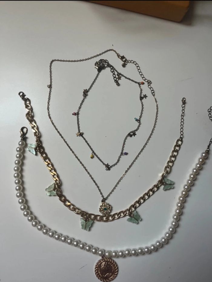 lot collier shein