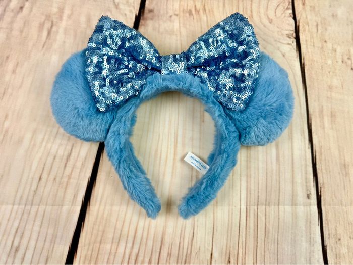 Ears Disney oreilles de Minnie fausse fourrure et sequins Tokyo Disneyland exclusive - photo numéro 2