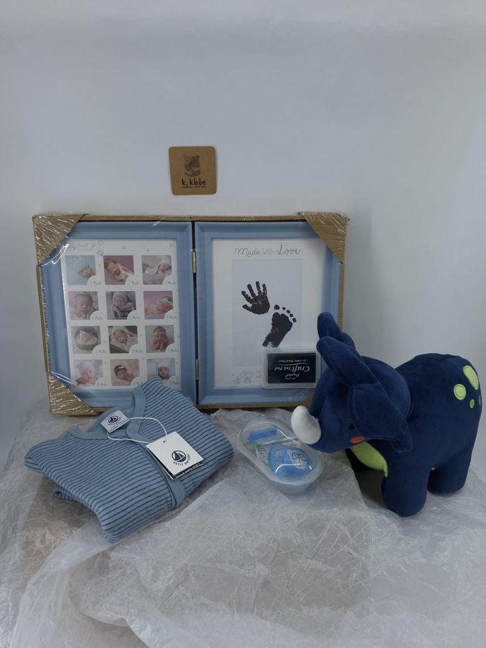 Coffret naissance Bleu Petit-Bateau/ Sergent Major