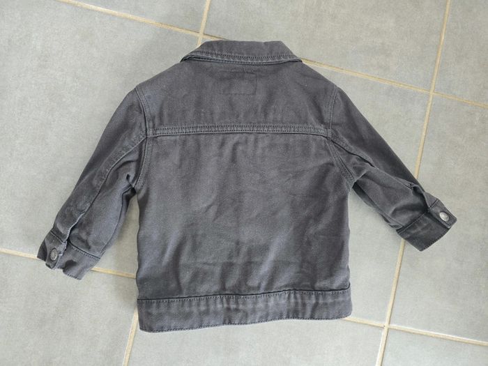 Veste en jean grise - photo numéro 4