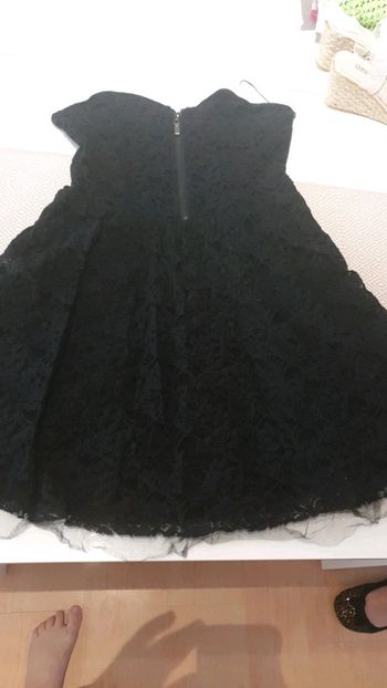 Robe dentelle tulle