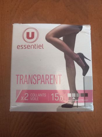 Lot 2 collants taille 2