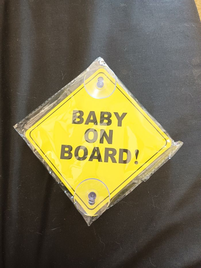 Baby on board / bébé à bord
