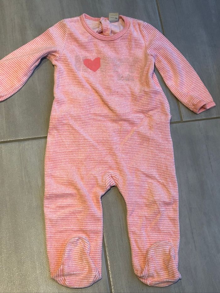 Lot de 7 pyjamas chauds  fille en 18 mois - photo numéro 3