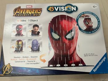 Lot de 2 puzzle Marvel avengers infinity war 4 visions 