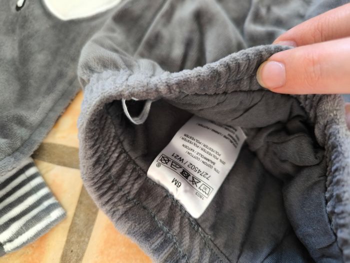 Pyjama deux pièces chaud nounours - photo numéro 2