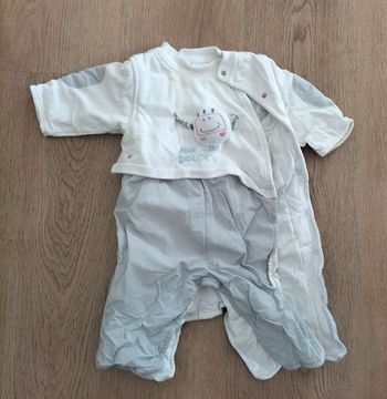 Combi molleton épais la compagnie des petits 3 mois 