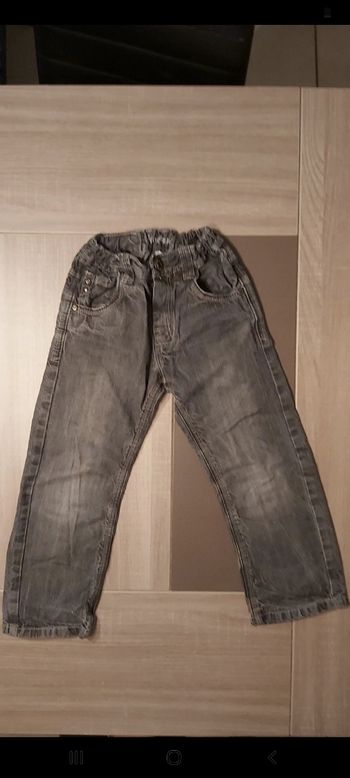 Jeans noir style délavé