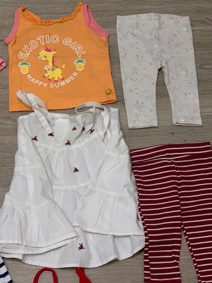Lot fille été 6 mois - photo numéro 2
