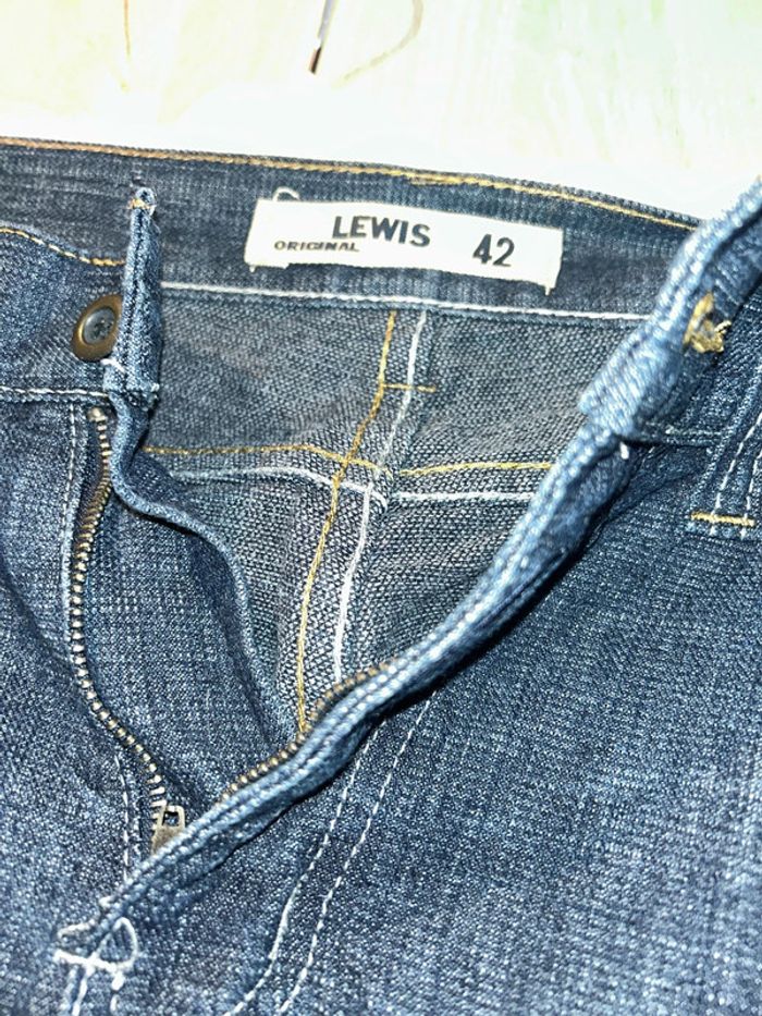 Jeans bleu marine taille 42 - photo numéro 4