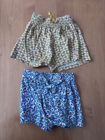 Lot de 2 shorts fins 