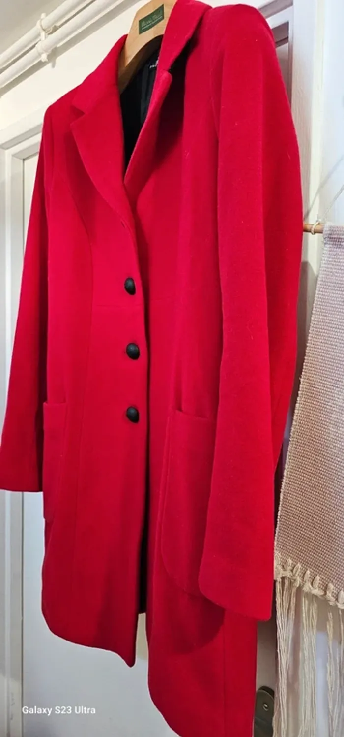 Manteau Caban Laine One Step by IKKS Taille 40