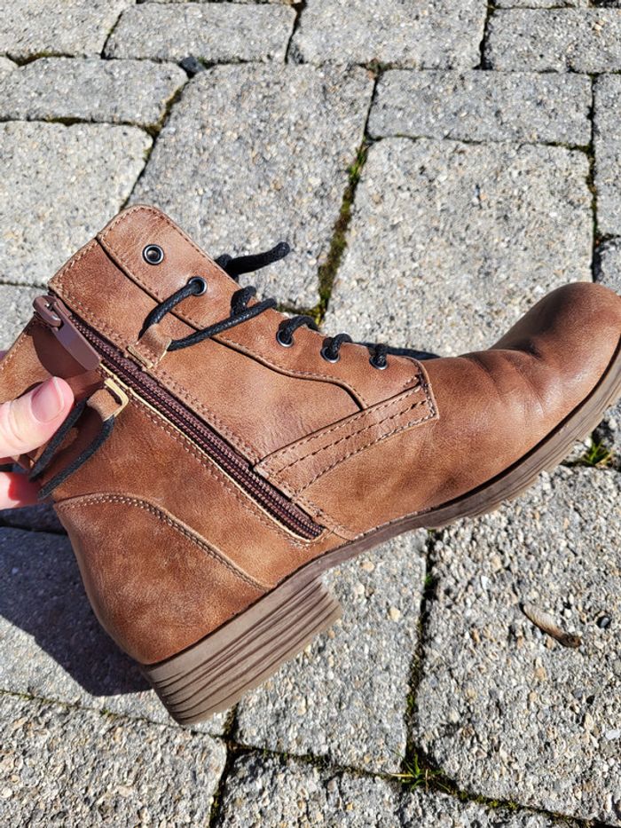 Bottines marron léopard Tom Tailor T39 - photo numéro 7
