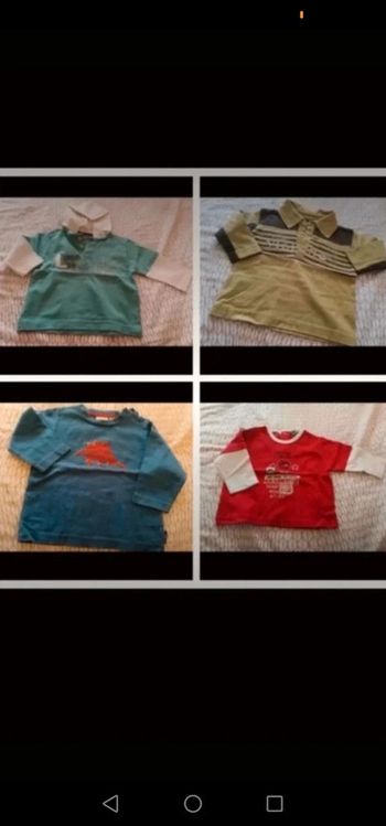Lot de 4 tee shirt ML