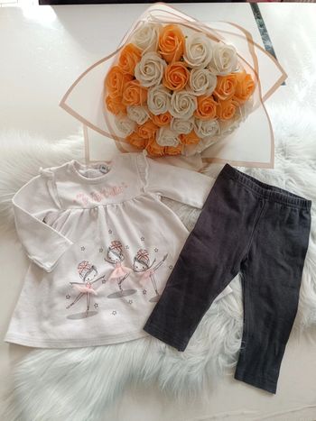 Ensemble danseuse bébé fille