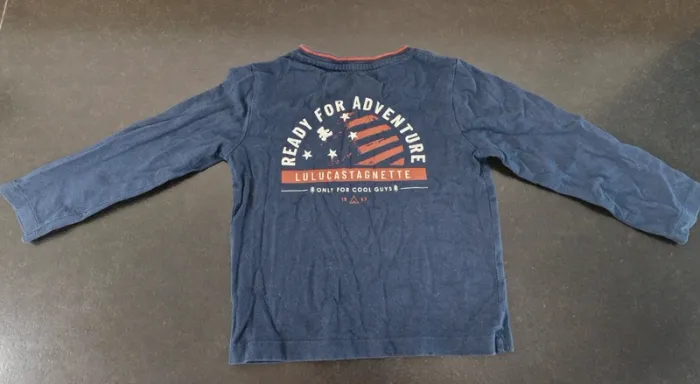 Lot de hauts + veste Lulu Castagnette garcons taille 4 ans - photo numéro 9