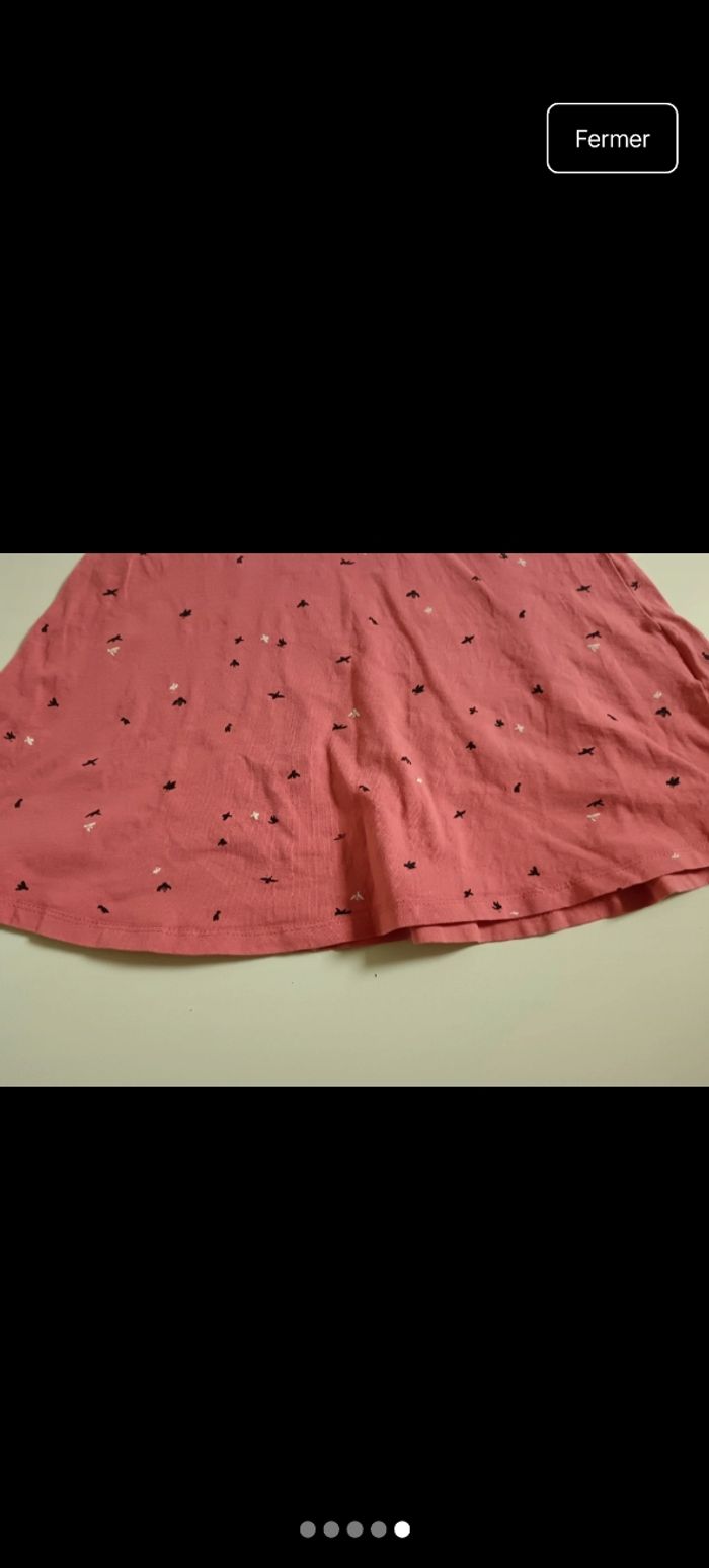 Robe avec oiseaux rose - photo numéro 5