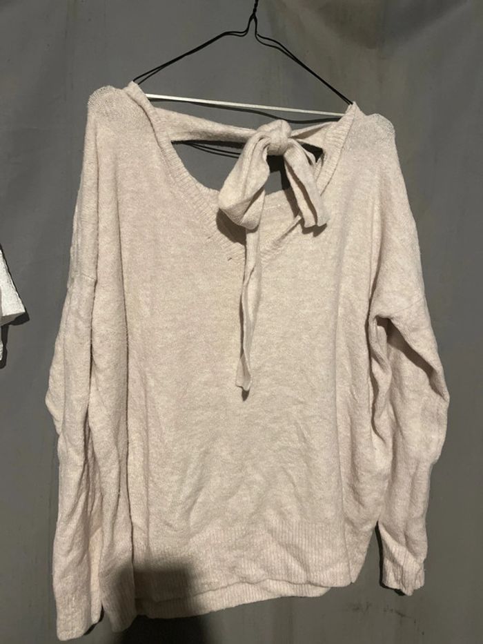 Sweat pull crème - photo numéro 3