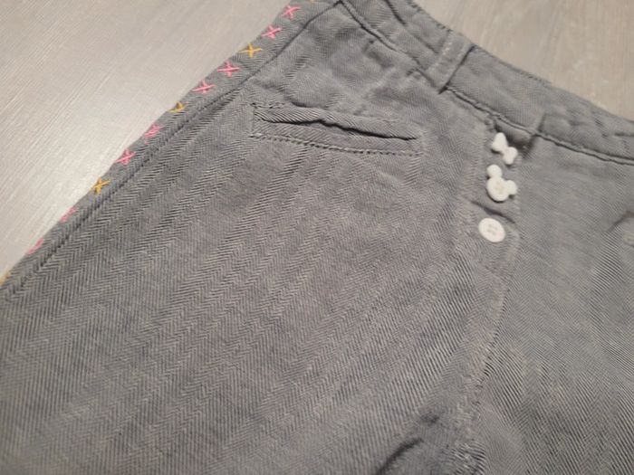 Pantalon habillé gris Minnie. Fille 23 mois. Marque Disney - photo numéro 2