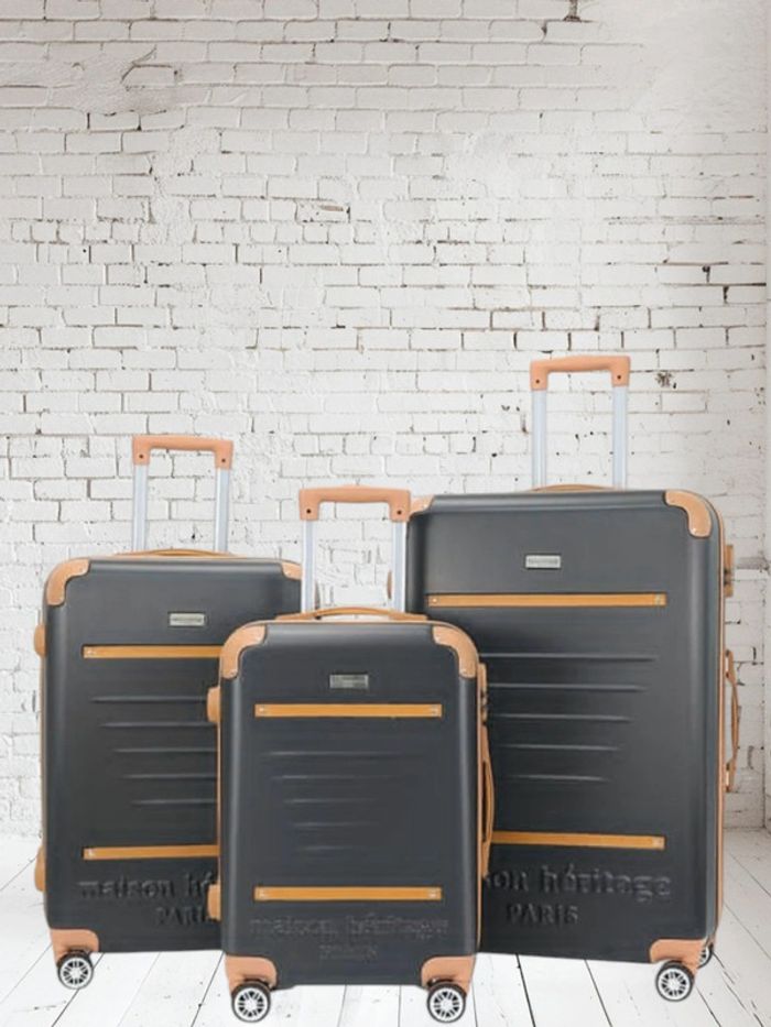 Trocadéro set 3 valises S/M/L - Black