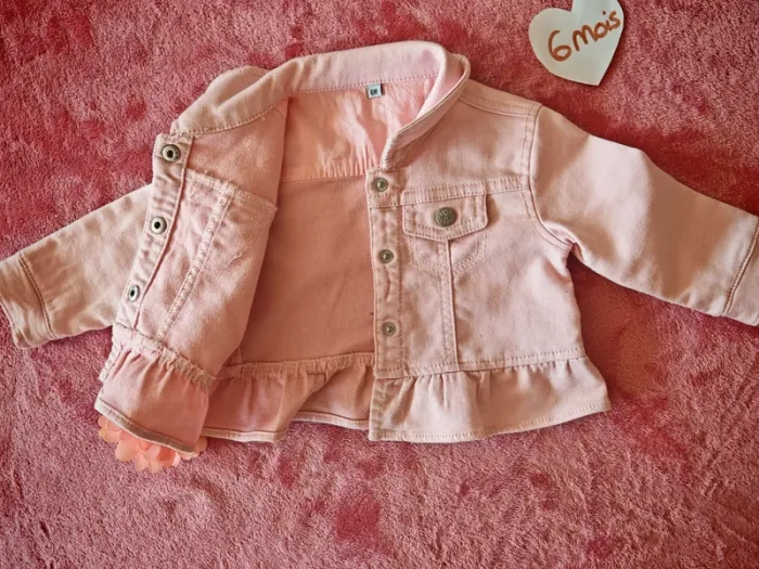 Veste rose poudré - photo numéro 5