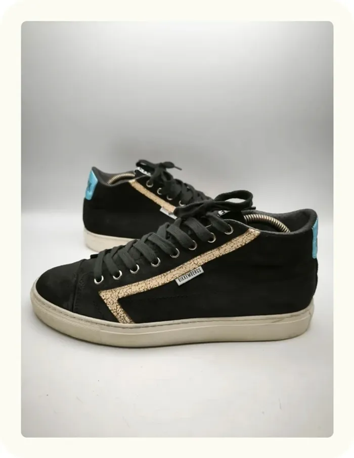 Baskets montantes effet daim Bikkembergs Taille 42