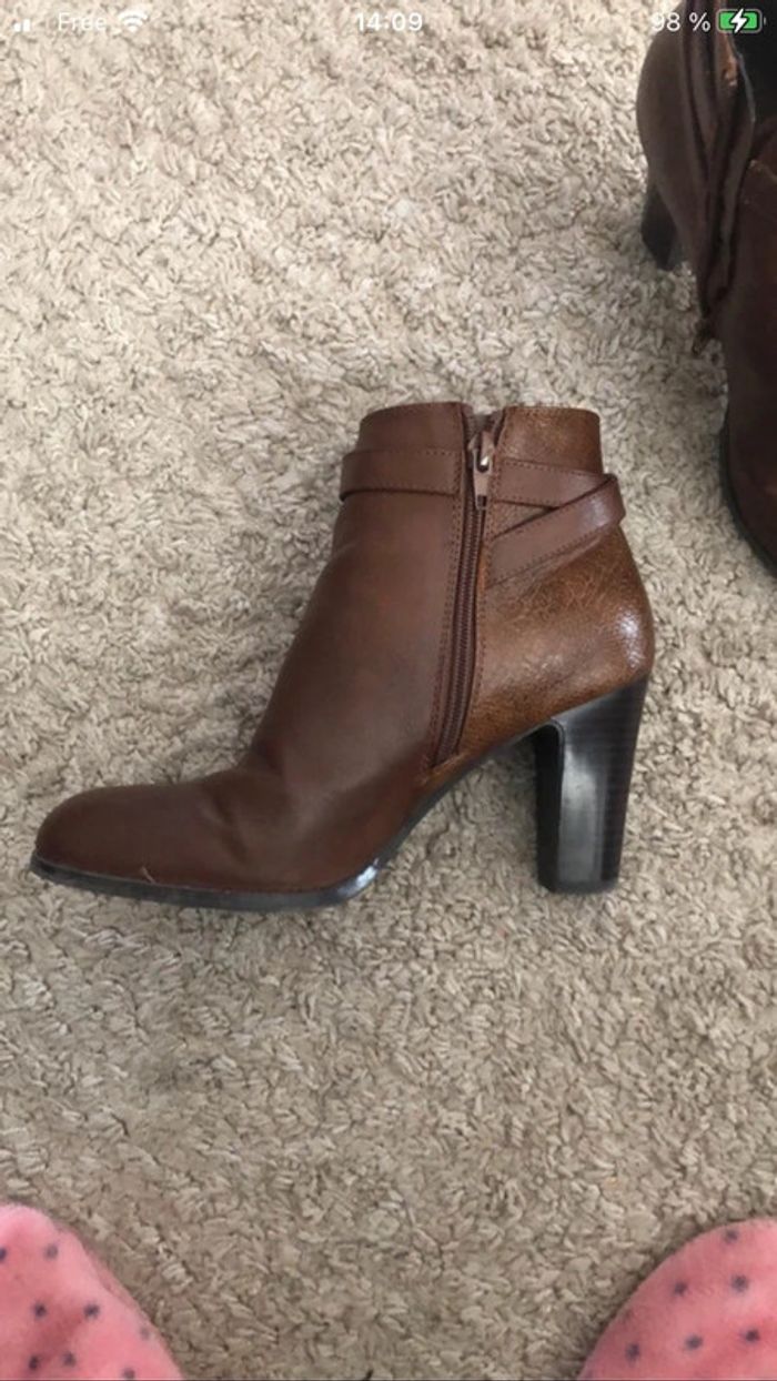 Bottines talons botega taille 38 - photo numéro 3