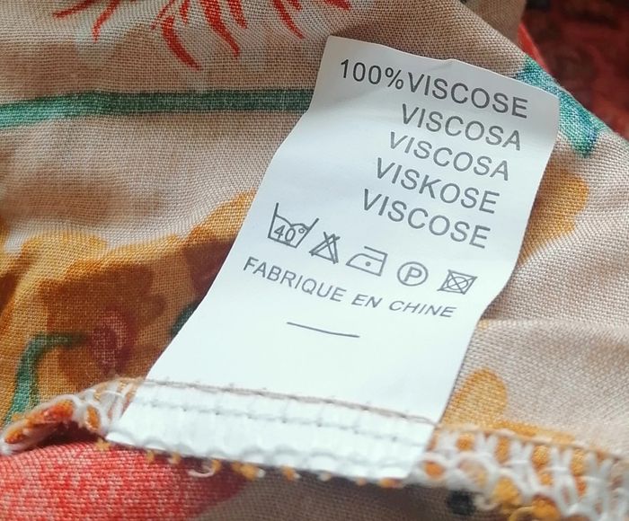 Robe d'été fleurs coquelicots orange multicolore Taille Unique Maison Clotilde - photo numéro 12