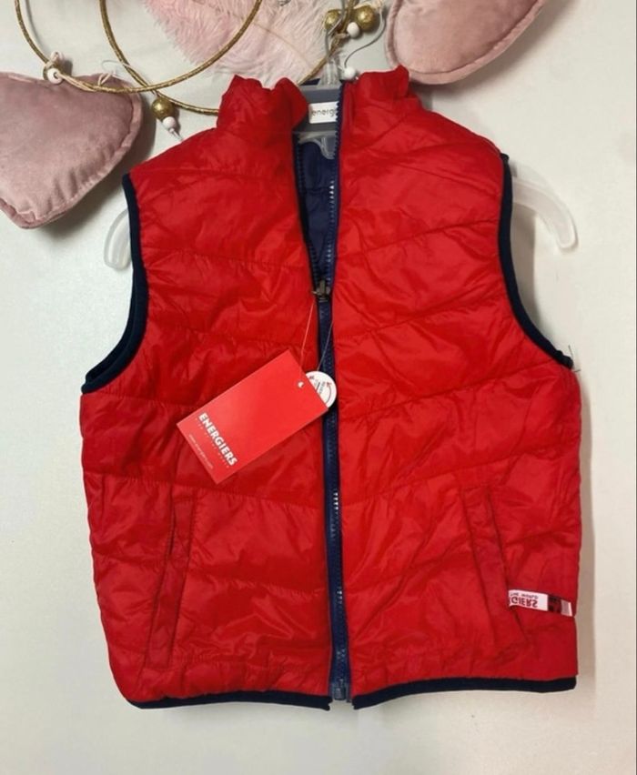 Doudoune réversible garçon - neuf - energiers - Taille 5 ans - photo numéro 2