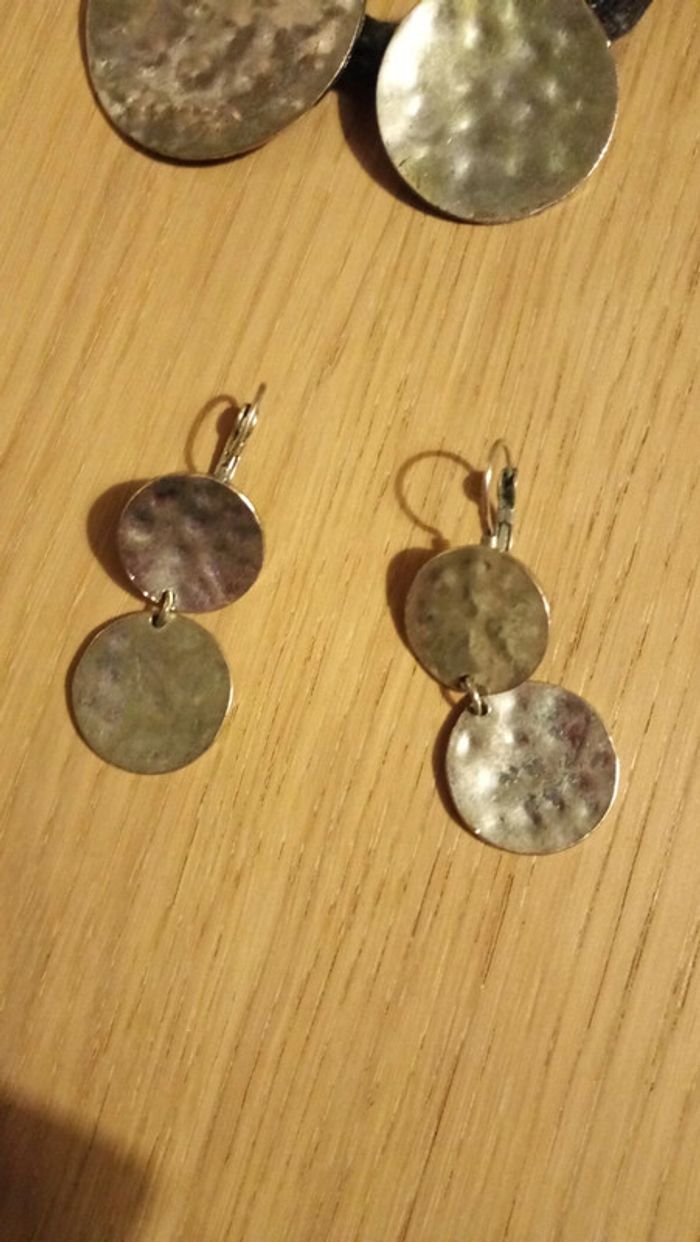 Parure collier et boucles d'oreille - photo numéro 2